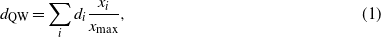 Equation (1)