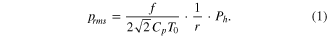 Equation (1)