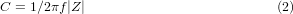 Equation (2)