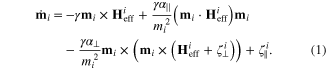 Equation (1)