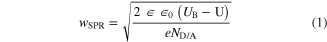 Equation (1)