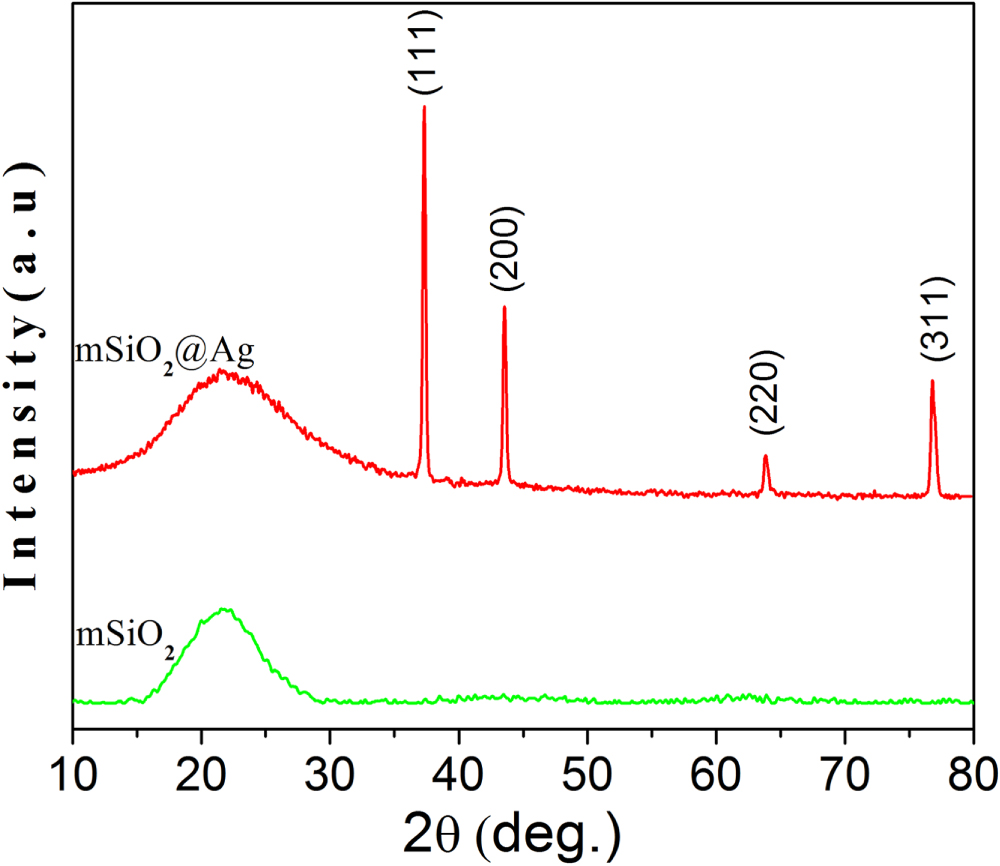 Silver nanoparticles embedded mesoporous SiO2 nanosphere: an effective ...