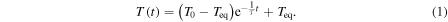 Equation (1)