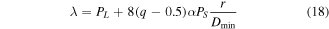 Equation (18)