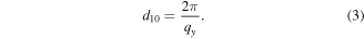 Equation (3)