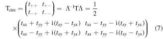 Equation (7)