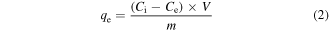 Equation (2)