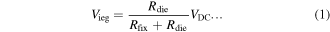 Equation (1)