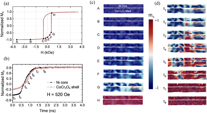 Experimental investigation and micromagnetic simulations of hybrid ...