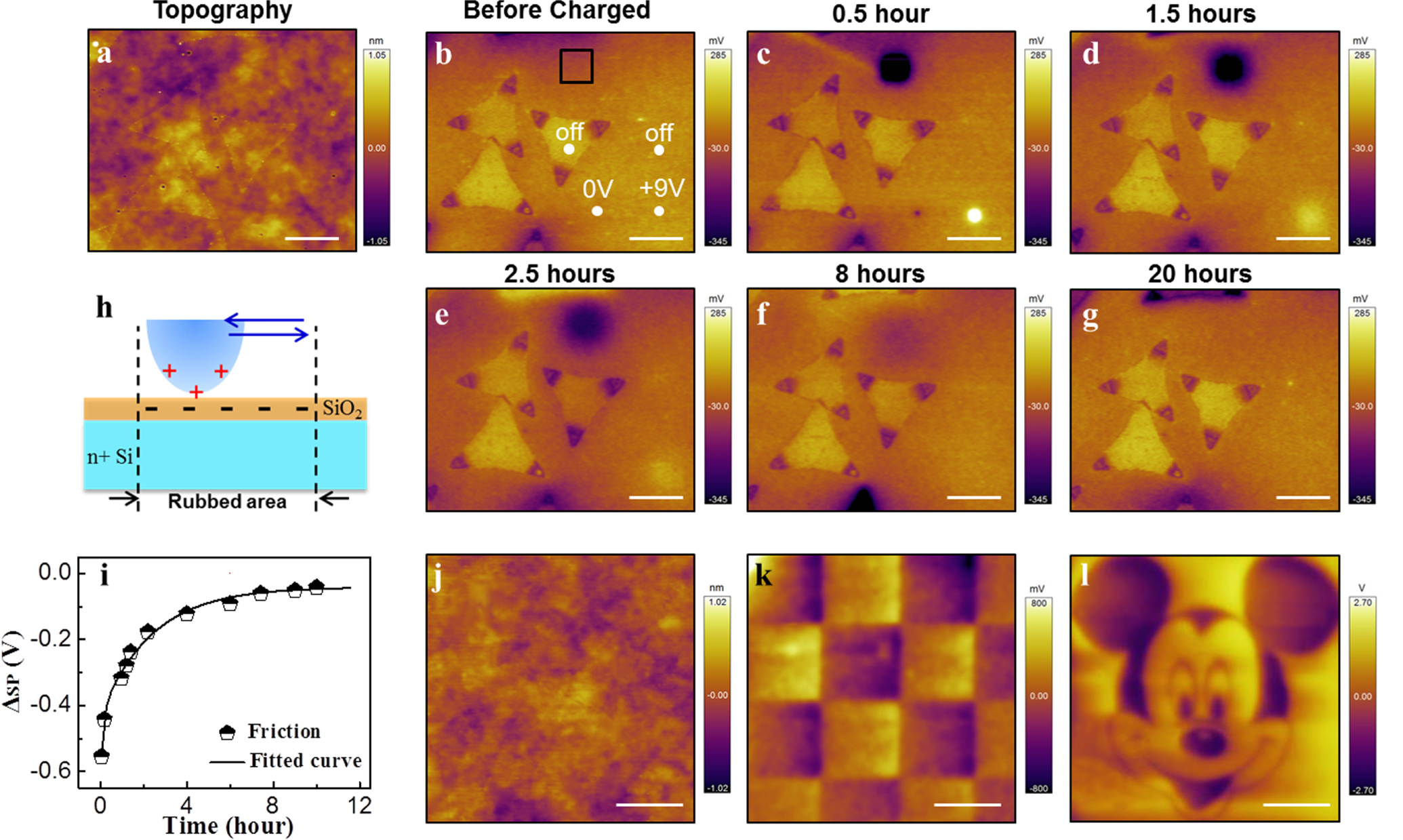 Nanoscale charge transfer and diffusion at the MoS2/SiO2 interface by ...