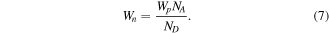 Equation (7)