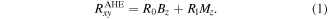 Equation (1)