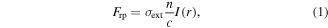 Equation (1)