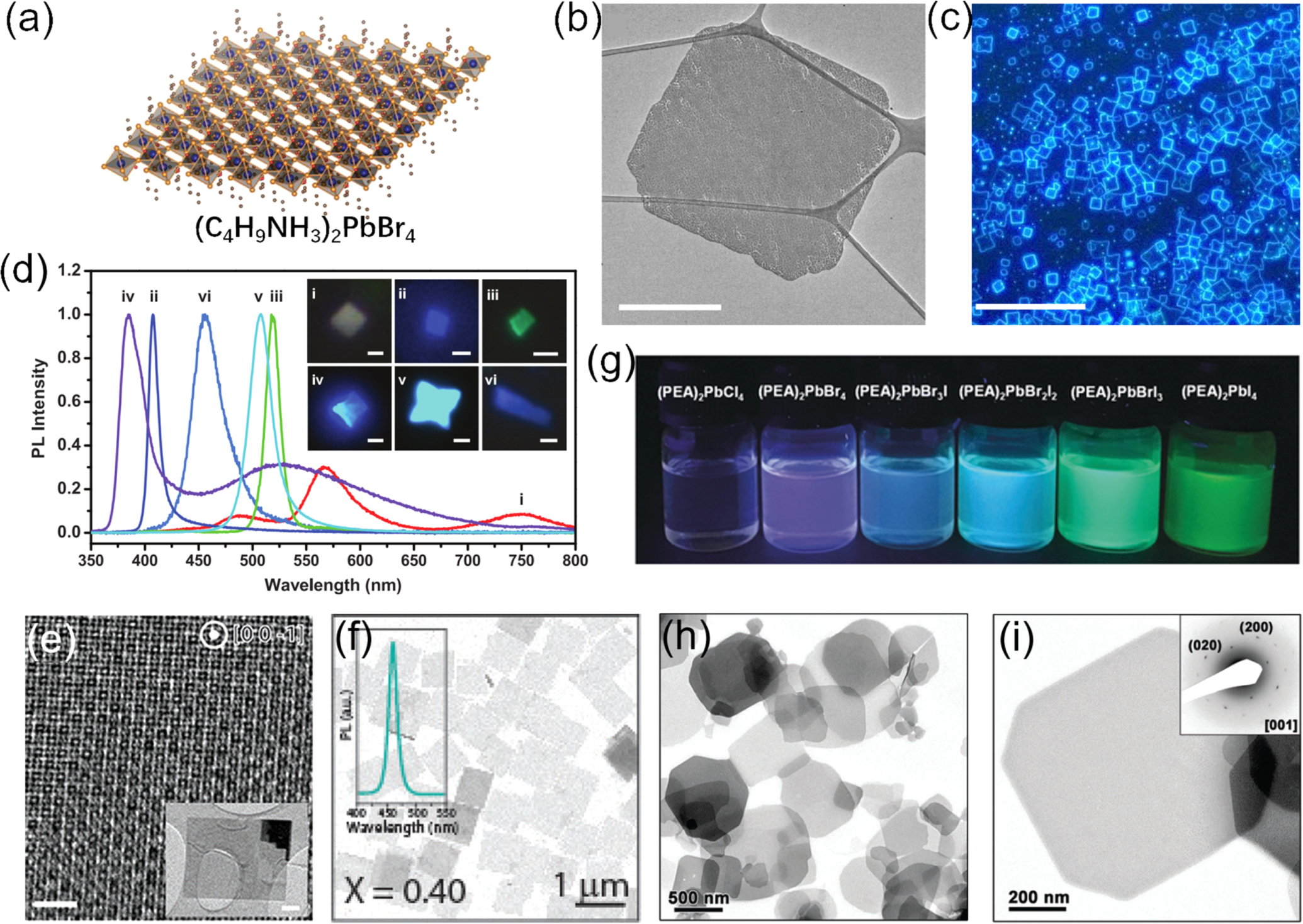 Synthesis and optical applications of low dimensional metal-halide ...
