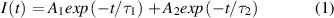 Equation (1)