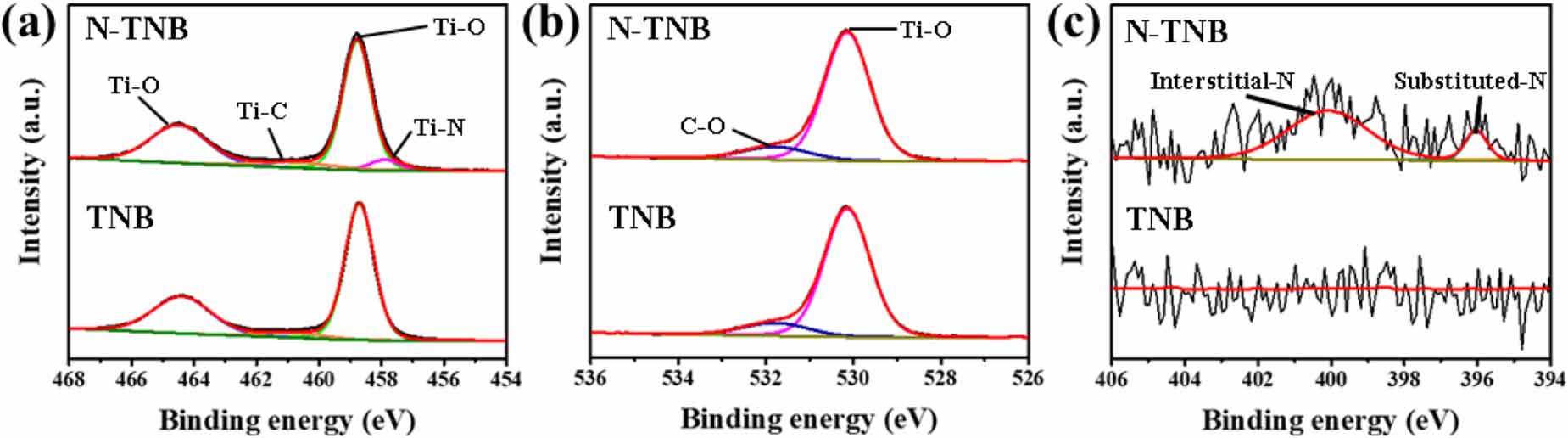 Nitnol Tio2 Nitrogen-doped TiO2(B) nanobelts enabling enhancement of electronic ...