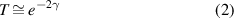 Equation (2)