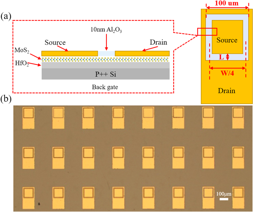A modified wrinkle-free MoS2 film transfer method for large area high ...