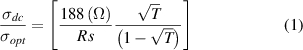 Equation (1)