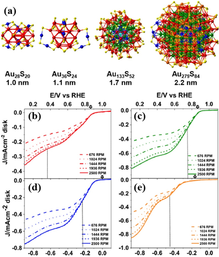 The ligand effect on the interface structures and electrocatalytic ...
