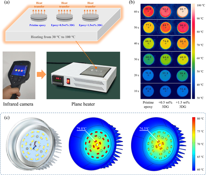 Enhanced thermal properties of epoxy composites by constructing thermal ...