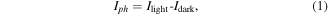 Equation (1)