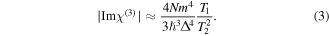 Equation (3)