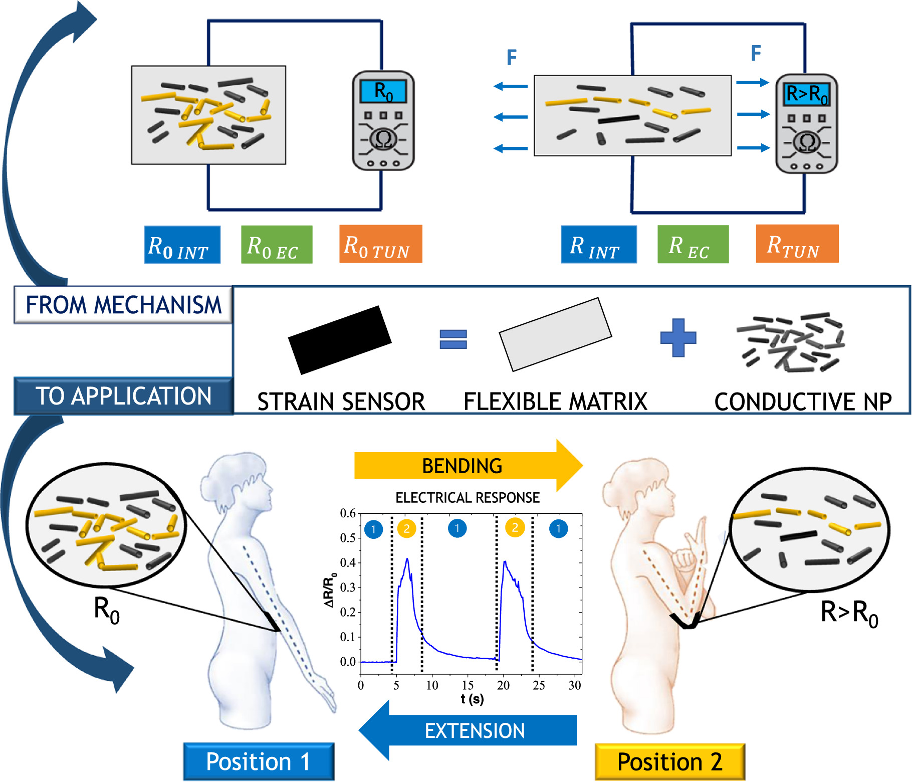Toward flexible piezoresistive strain sensors based on polymer ...
