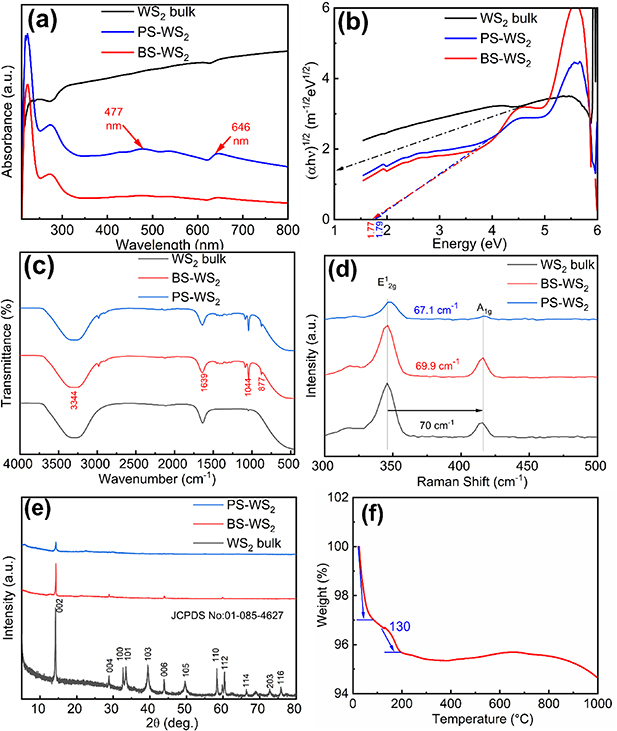 Atomically thin-layered WS2 based resistive sensors for detection of CO ...