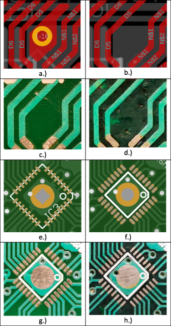 Implementation of microcontroller board on a sustainable and degradable ...