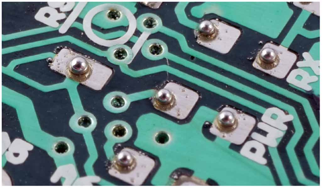Implementation of microcontroller board on a sustainable and degradable ...