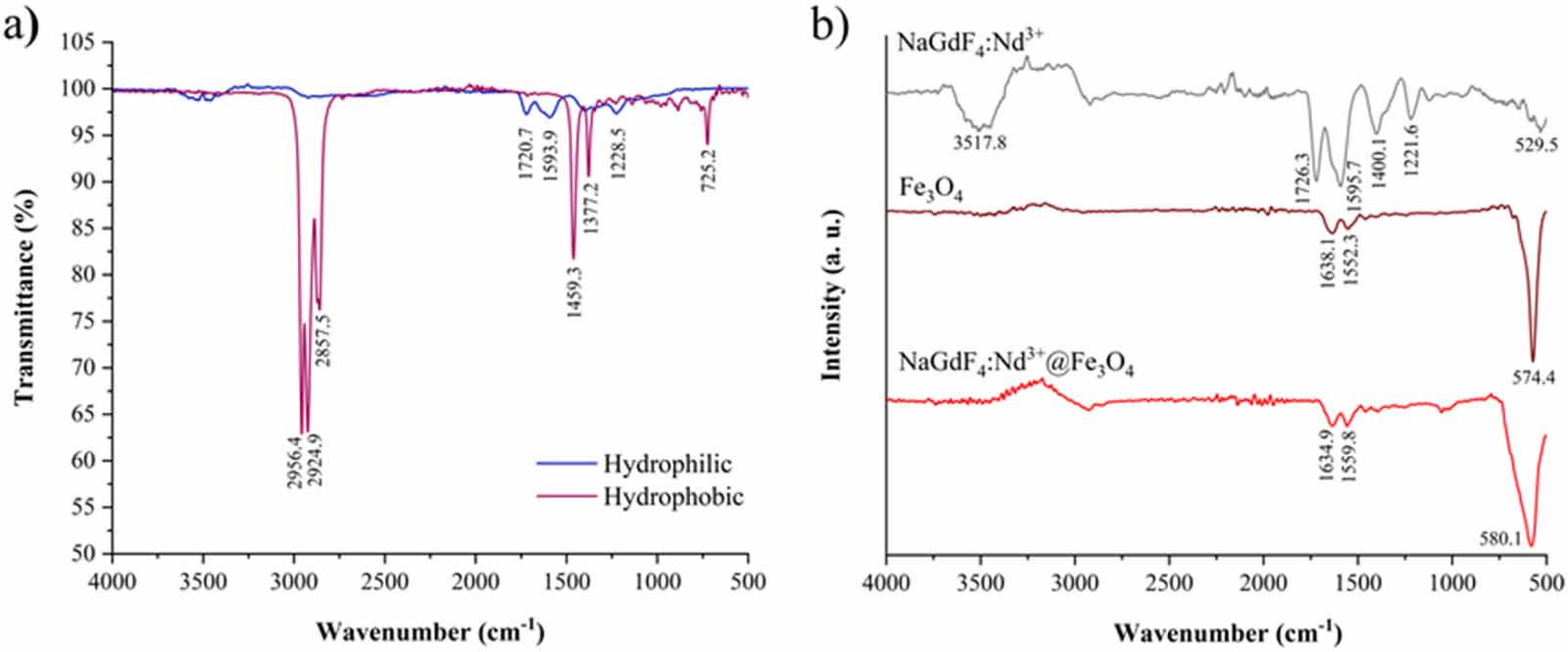 Nagdf4 Raman Structural, magnetic, and luminescent properties of NaGdF4:Nd3+@Fe3O4 ...