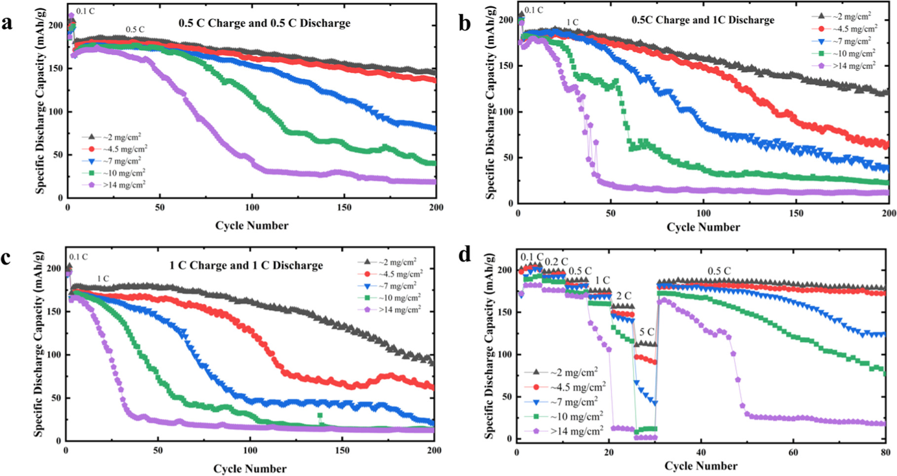 Effects of cathode loadings and anode protection on the performance of ...