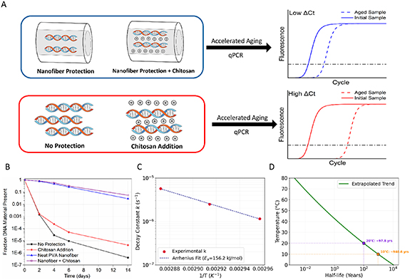 Nanofiber-based protection of DNA for archival data storage via coaxial ...