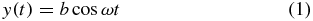 Equation (1)