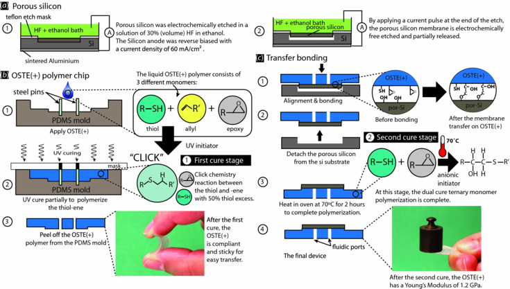 Dry adhesive bonding of nanoporous inorganic membranes to microfluidic ...
