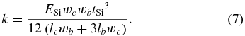 Equation (7)