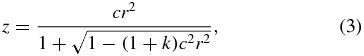 Equation (3)