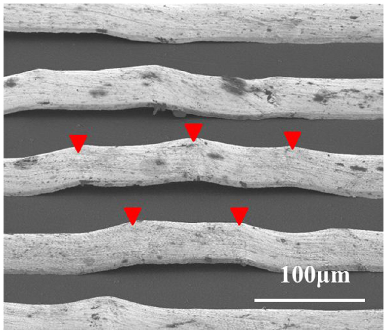 Dynamic buckling behavior of thin metal film lines from substrate ...