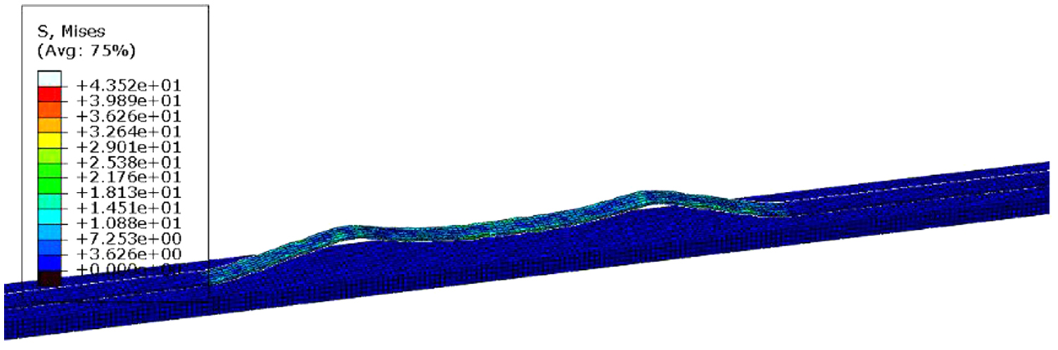 Dynamic buckling behavior of thin metal film lines from substrate ...