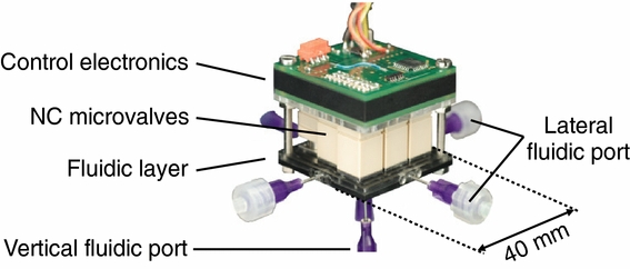 Shape memory alloy microvalves for a fluidic control system - IOPscience