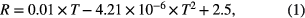 Equation (1)