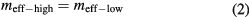 Equation (2)