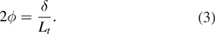 Equation (3)