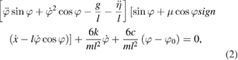 Equation (2)