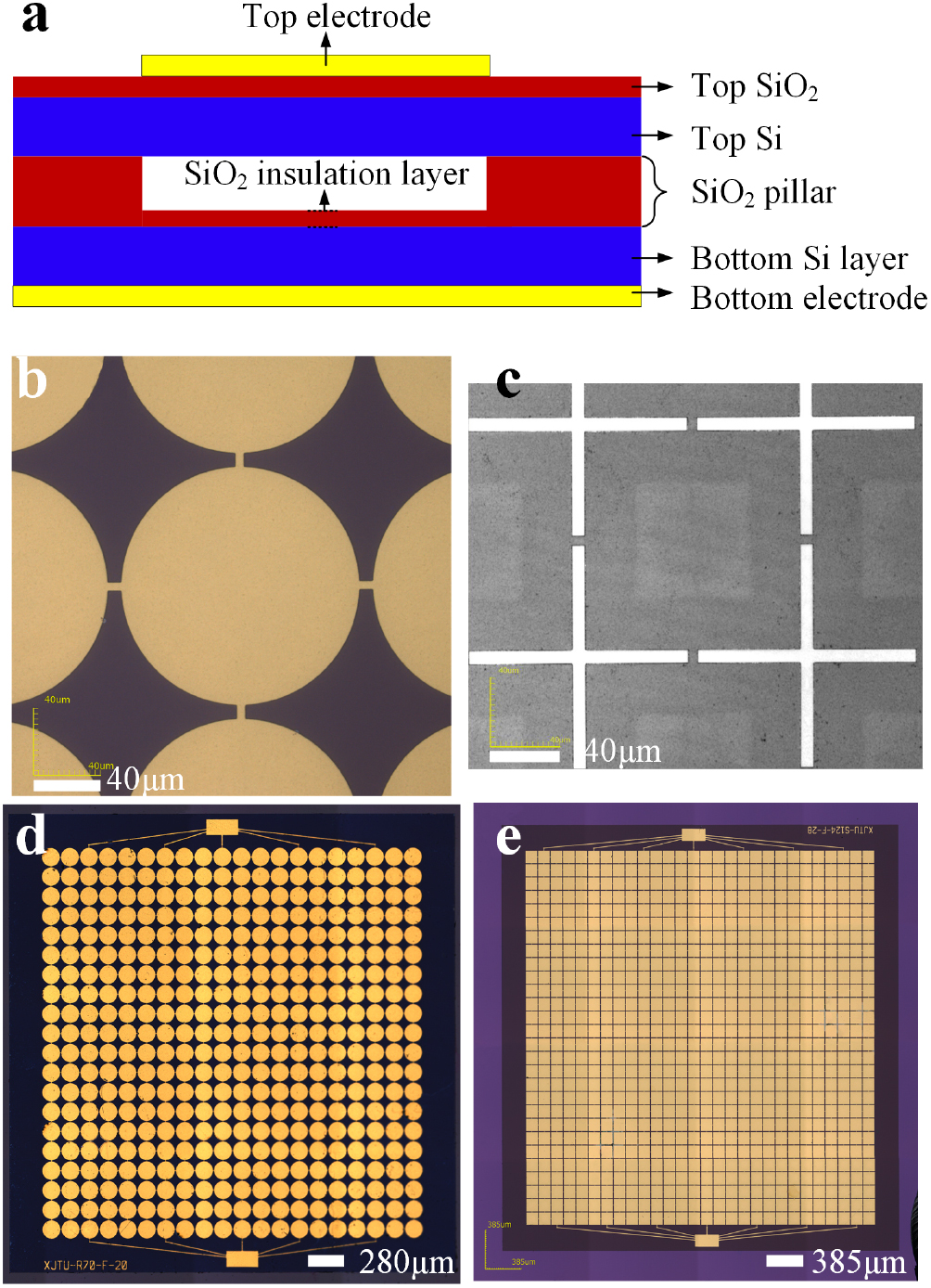 Cmut Chip Capacitive micromachined ultrasonic transducers for transmitting and ...