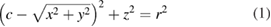 Equation (1)