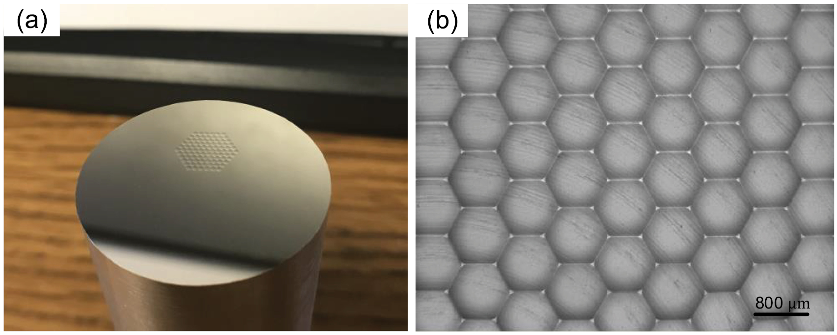 Fabrication of infrared hexagonal microlens array by novel diamond ...