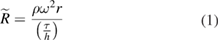 Equation (1)