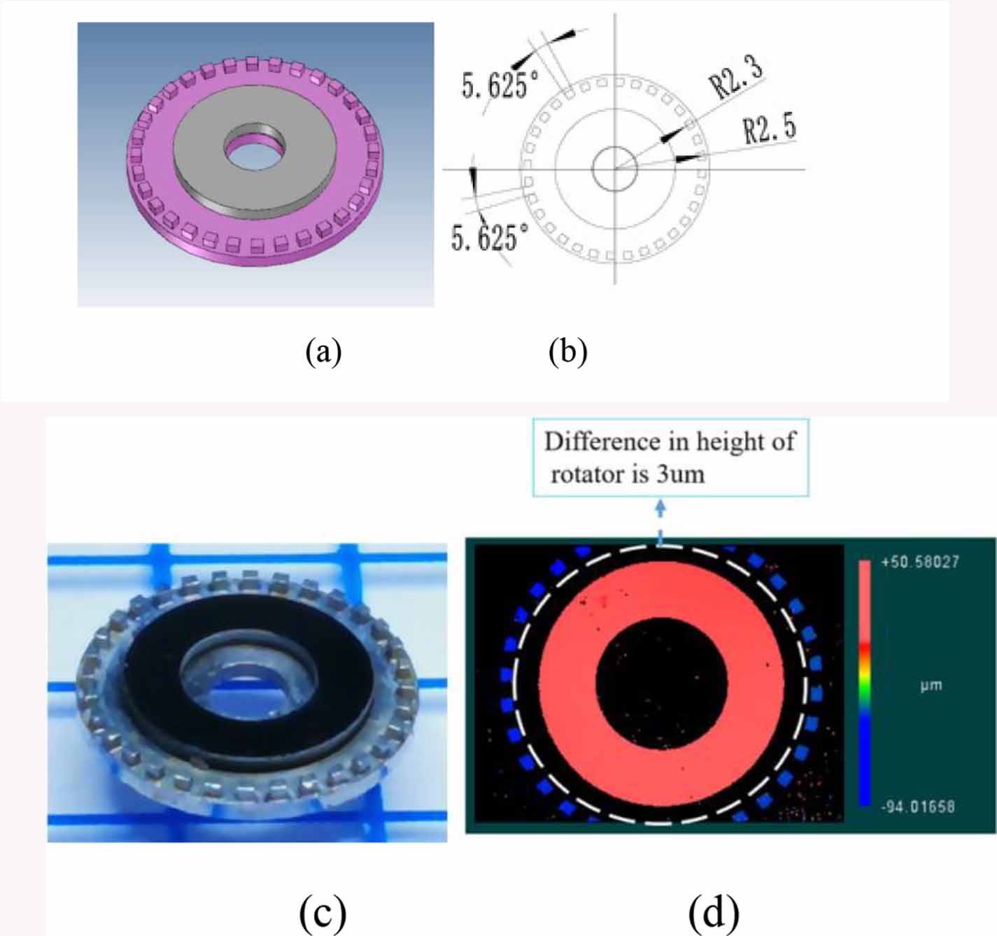 Precise stepping control of a piezoelectric traveling wave micromotor ...